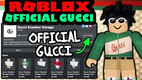 gucci roblox collab|gucci in roblox.